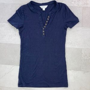 Ribbed tee